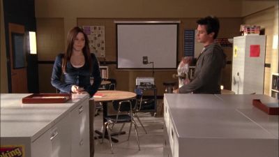 The teachers keep all their current exams
in this file cabinet. - One Tree Hill