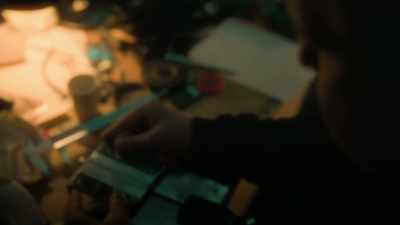 The team gathered
with all the equipment. - Inside the Heist