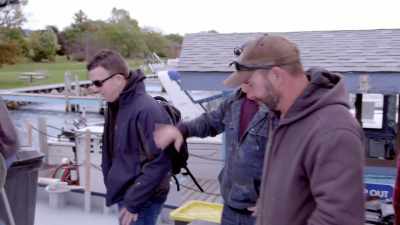 ...the team gathers
aboard the Neptune - The Curse of Civil War Gold