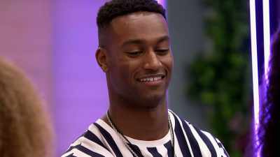 THE TEAPOT IS [WHISTLING]
>> IT'S OKAY. - Love Island
