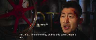 The technology on this
ship could... start a war. - Megalodon Rising