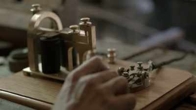 THE TELEGRAPH KEY IS THE
DEVICE THAT KICKS OFF THE - Origins: The Journey of Humankind
