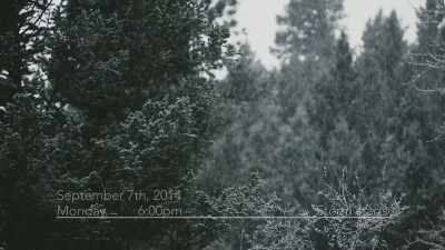 The temperature was
in the 40s and 50s - Missing 411: The Hunted