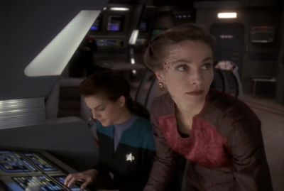 The tensor matrix is forming. - Star Trek: Deep Space Nine