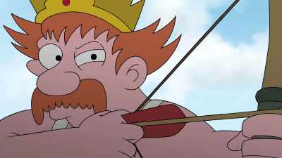 The theater? All right.
But I'm bringing my bow. - Disenchantment