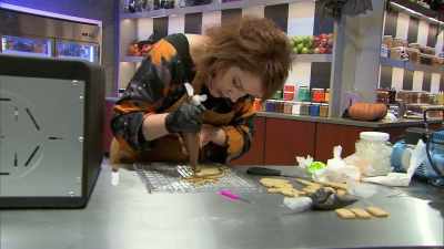 The thickness of the consistency - Halloween Cookie Challenge