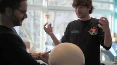 The thing is
because of UV light, - A Brief History of the Future