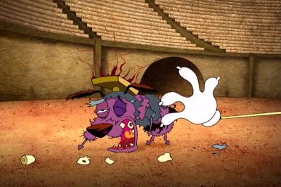 The things I do for - Courage the Cowardly Dog
