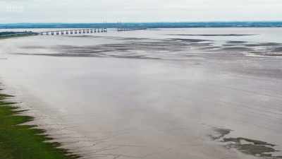 The third biggest tidal
rise and fall on the planet - Wild Isles