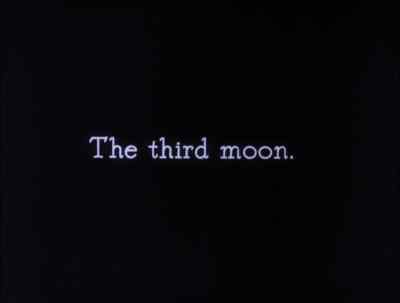 The third moon. - The Thief of Bagdad