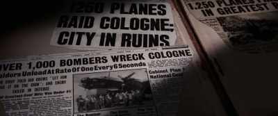 The thousand bomber raid
was a major success. - Lancaster