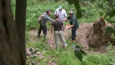 The three made a stunning
discovery here a few years back - Secrets of the Underground