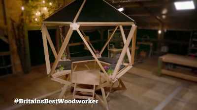 The three remaining woodworkers have
each created - Handmade: Britain's Best Woodworker