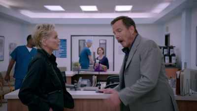 The time has come for homicide trainee,
Sharon Stone, to decide - Murderville