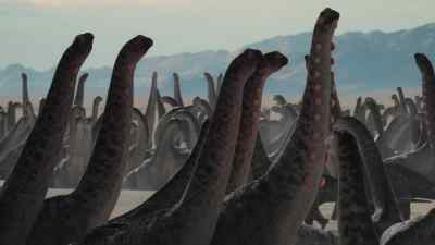 The titanosaurs' immense necks - Prehistoric Planet