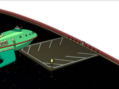 The tongue tickles. - Futurama