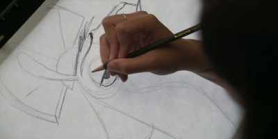 The topside of the
eye is pretty light, - Sketchbook