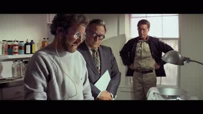 The torso has been severed in mid-thorax. - Jaws