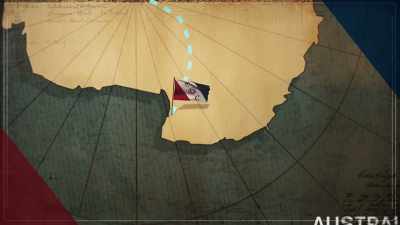 The total transcontinental
crossing is 1,800 miles, - Tales From The Explorers Club
