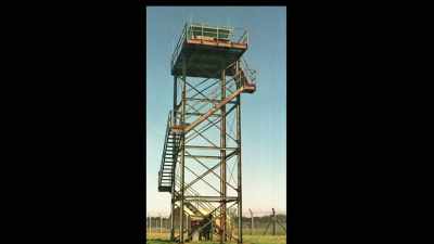 The tower was 50
feet above the ground - Truth Hunter