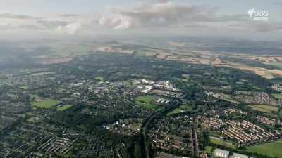 The town was custom designed - Scotland from the Sky