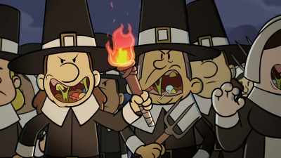 The townsfolk were all, - The Epic Tales of Captain Underpants