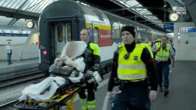 The train are going with a delay,
now it's gone. - World's Busiest Train Stations