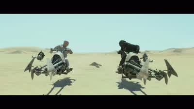 The train goes faster than this. - The Book of Boba Fett