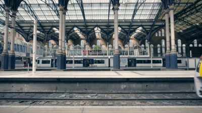 'The train now arriving
on platform four... - Magpie Murders