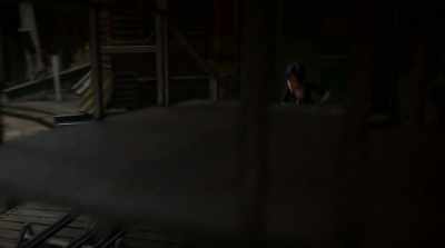 The train tracks. Look, they're a sigil.
A giant mechanical invocation. - Trollhunters: Rise of the Titans