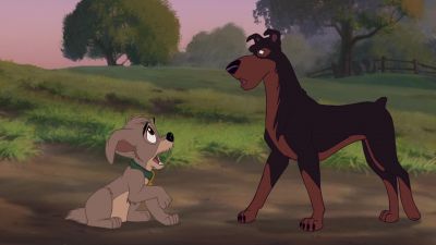 The Tramp used to scratch like that - Lady and the Tramp 2: Scamp's Adventure