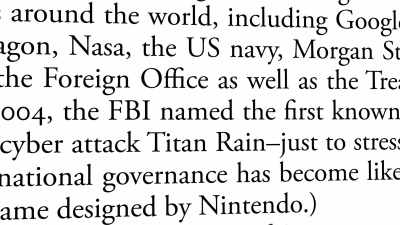 The transcripts are public record,
including the name coined by the FBl. - Lo and Behold: Reveries of the Connected World