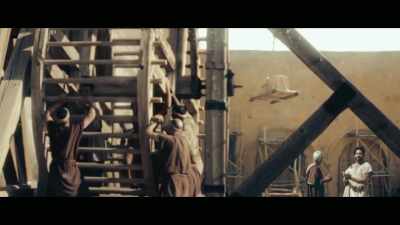 - The treadwheel crane
was one of - Colosseum