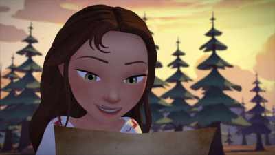 "The treasure's start is here to see, - Spirit: Riding Free