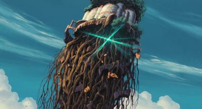 The tree it's carrying it away Chase it - Castle in the Sky