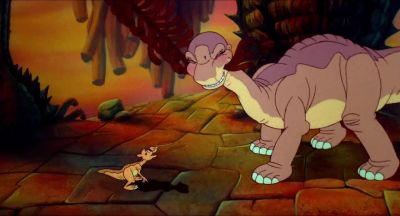 The tree is talking - The Land Before Time