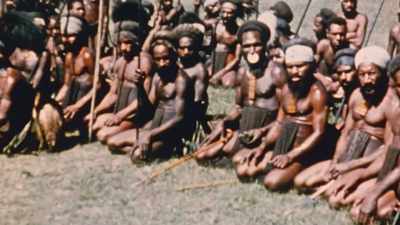 THE TRIBE AGREES
ON THE COMMON ENEMY, - The Pacific War in Color