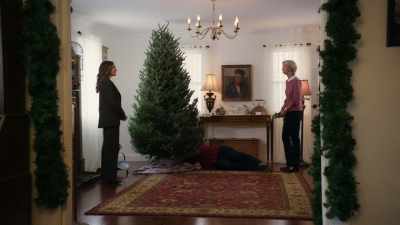 The tribute tree!
It's perfect. - Mystery on Mistletoe Lane