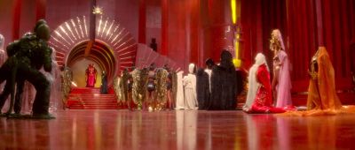The tributes of the Hawkmen will be first - Flash Gordon