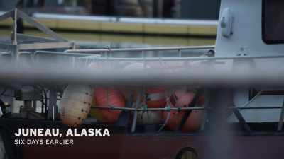 The trip started
in Juneau, Alaska, - Edge of the Earth