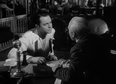 The trouble is you don't realize you're talking to two peopleAs Charles Foster Kane who owns 82 364 sharesof Public Transit preferredYou see I do have a general idea of my holdingsI sympathize with youCharles Foster Kane is a scoundrel His paper should be - Citizen Kane