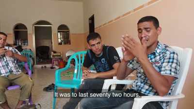 The truce lasted three days, starting on Friday,
from 8 a.m. - Killing Gaza