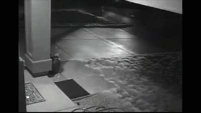 The truck pulls out at 7:47 - Two Shallow Graves