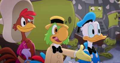 The true hero
is this little goblin friend, - Legend of the Three Caballeros