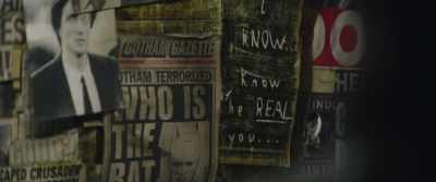 "The Truth Unmasked." - The Batman