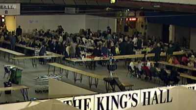 The turnout is estimated
to be a massive 80 to 81%. - Once Upon a Time in Northern Ireland