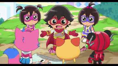 The twins go home
before they get us - Ryan's World the Movie: Titan Universe Adventure