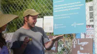 ...the two different
categories in which we
add to our compost. - What Am I Eating? With Zooey Deschanel