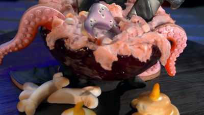  The two doughs that I have - Halloween Cookie Challenge