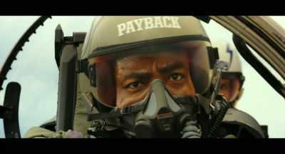 The two-seat aircraft
will paint the target - Top Gun: Maverick